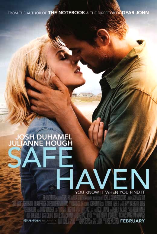 Safe Haven (2013) Movie Poster Google image from http://images.moviepostershop.com/safe-haven-movie-poster-2013-1020753932.jpg