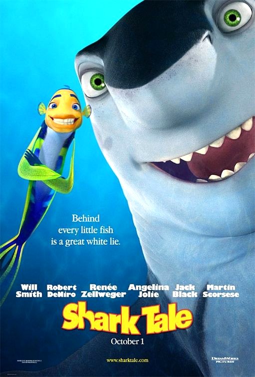 Shark Tale (2004) Movie Poster Google image from http://www.impawards.com/2004/posters/shark_tale_ver2.jpg