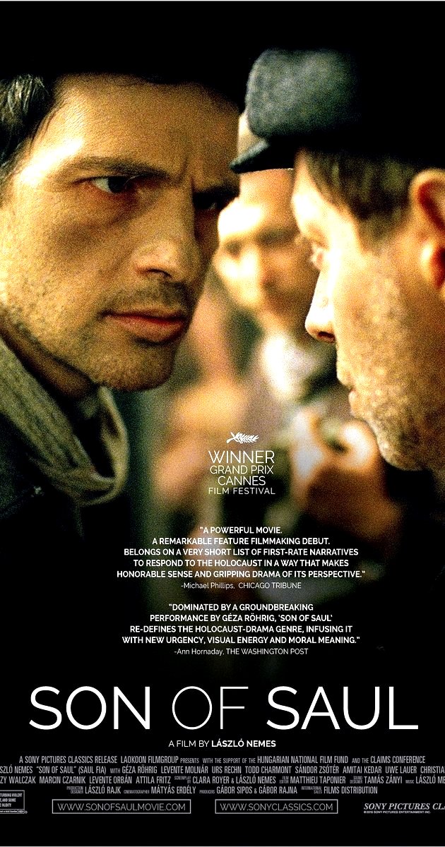 Son of Saul (2015) Movie Poster Google image from http://www.imdb.com/title/tt3808342/