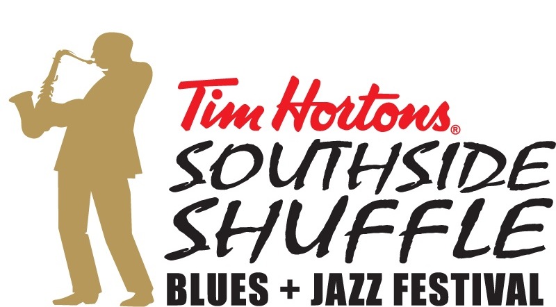 Tim Hortons Southside Shuffle Blues & BBQ Festival logo Google image from http://www.michaelschatte.com/wp-content/uploads/2015/07/southside-shuffle.jpg