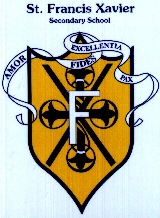 St. Francis Xavier Secondary School New Crest circa post 2003