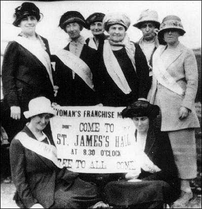 Newfoundland-Labrador Suffragists, 1920 Google image from http://www.heritage.nf.ca/articles/politics/images/newfoundland-labrador-suffragists-1920.jpg