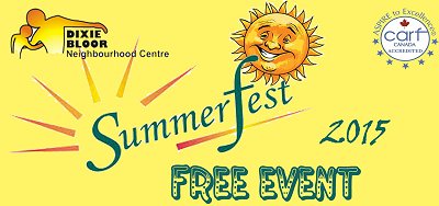 Summerfest 2015 Free Event Google image from http://www.dixiebloor.ca/