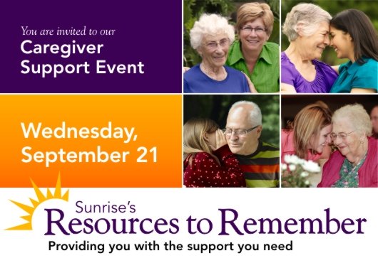 Sunrise's Resources to Remember image from http://www.sunriseseniorliving.com/ResourcesToRemember