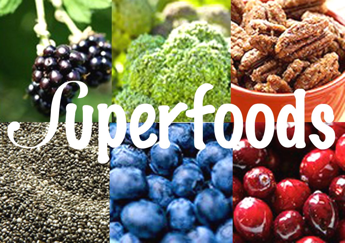 Superfoods Google image from http://www.injoewetrust.com.au/wp-content/uploads/superfoods.jpg
