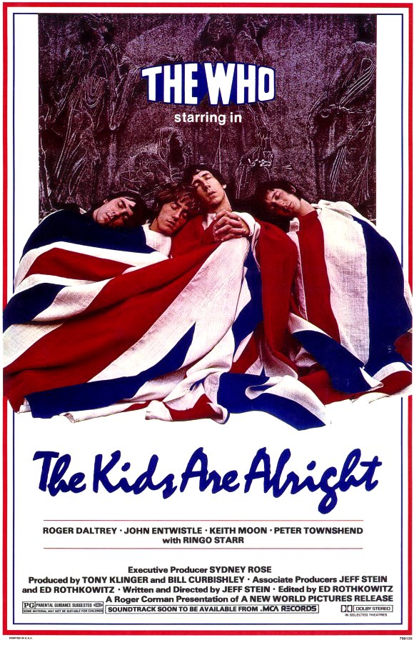 The Kids Are Alright [The Who] 2010 Movie Poster Google image from http://woodstock.wikia.com/wiki/The_Kids_Are_Alright_(film)