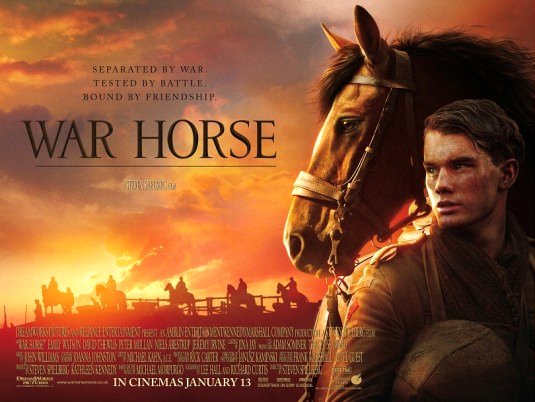 War Horse Movie Poster Google image from http://www.impawards.com/2011/war_horse_ver2.html