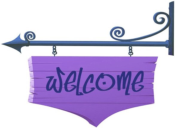 Welcome Sign Google image from http://stickygooeycreamychewy.com/wp-content/uploads/2009/07/welcome-sign-1.jpg