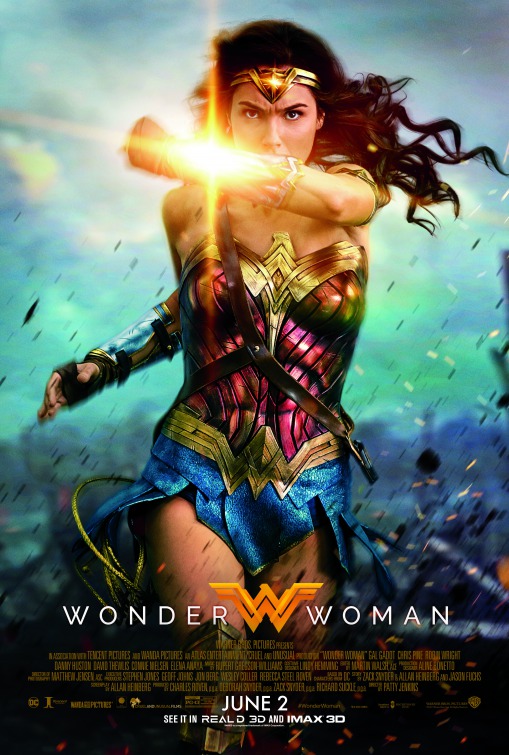 Wonder Woman (2017) Movie Poster Google image from http://www.impawards.com/2017/wonder_woman_ver6.html