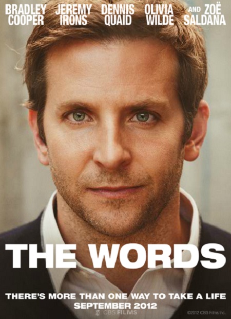 The Words (2012) Movie Poster Google image from http://theimpactnews.com/wp-content/uploads/2012/09/The-Words-Special-Poster.jpg