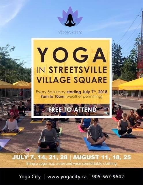 Yoga in the Square Google image from http://toronto.carpediem.cd/events/7054627-yoga-in-the-square-at-streetsville-village-square/